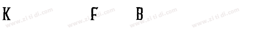 Knicknack FuzzyBold字体转换